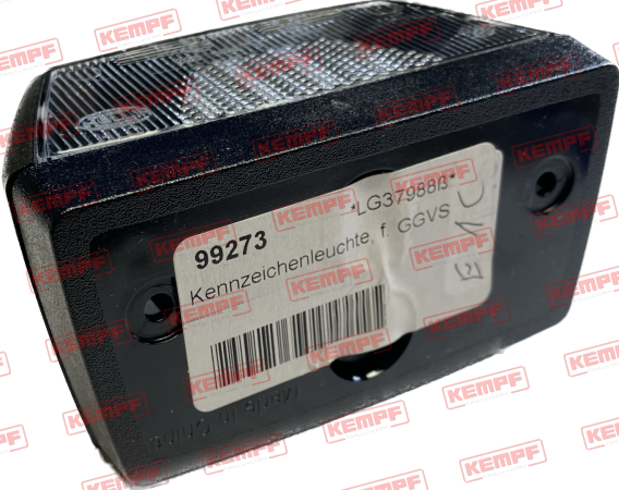 99273 Kempf Kennzeichenleuchte, f. GGVS